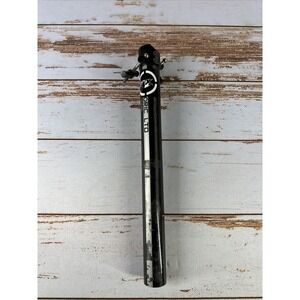 3T Doric LTD Carbon Seatpost 31.6 x 350mm 0mm Setback Road Gravel Bike MTB Used